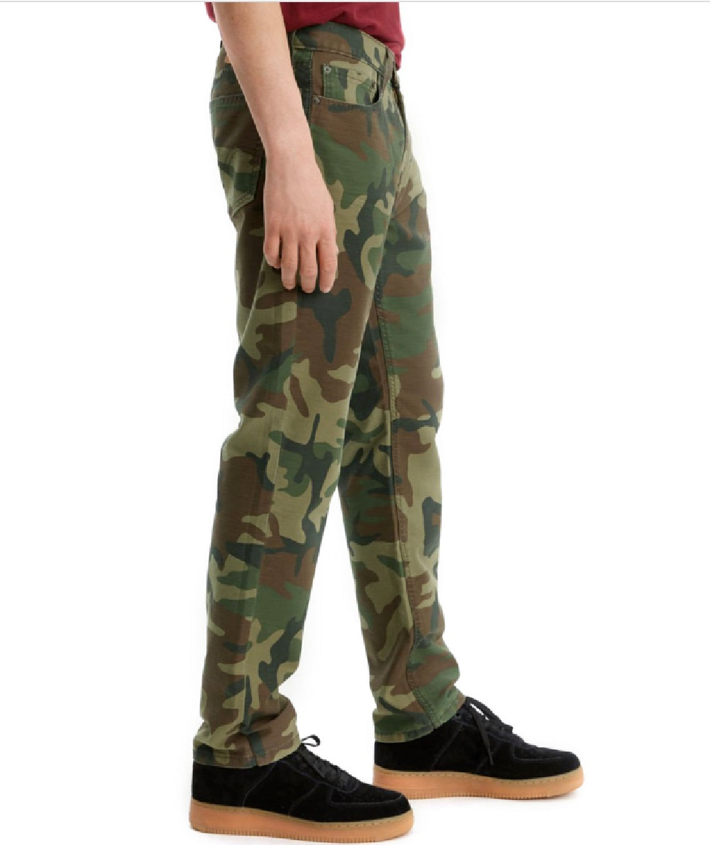 Levi's Men's 541 Athletic Fit Camo Jeans Green Size 32X30