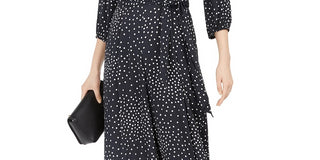 Taylor Women's Rayon Jumpsuit Black Size 8