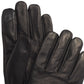 Calvin Klein Men's Leather Touch-Screen Gloves Black Size Large