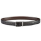 Perry Ellis Men's Portfolio Gunmetal Buckle Reversible Belt Black Size 30 Regular