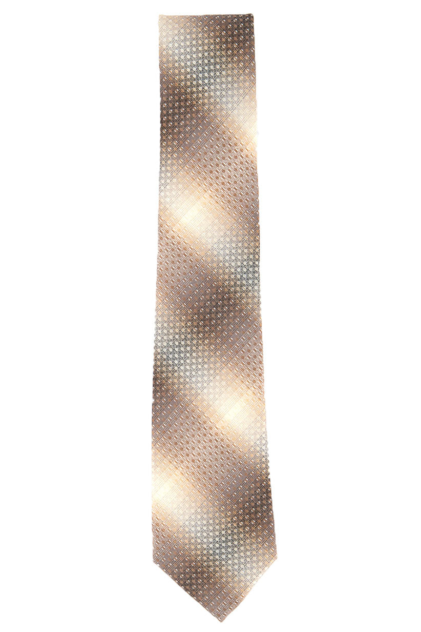 Van Heusen Men's The Cardenas Ombre Tie Beige Size Regular