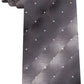 Van Heusen Men's Pizarroso Geo Tie Black Size Regular