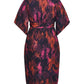 City Chic Women's Trendy Garnet Slither Dress Bright Red Size 18W