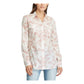 Ralph Lauren Women's Cuffed Collared Button Up Wear To Work Top Red Size Medium