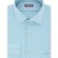 Van Heusen Men's Classic/Regular-Fit Wrinkle-Free Performance Stretch Flex Collar Solid Dress Shirt Blue Size 32-33