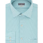 Van Heusen Men's Classic/Regular-Fit Performance Stretch Wrinkle-Free Flex Collar Micro-Houndstooth Dress Shirt Blue Size 14-32-33