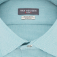 Van Heusen Men's Classic/Regular-Fit Wrinkle-Free Performance Stretch Flex Collar Solid Dress Shirt Blue Size 16-36-37