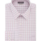 Van Heusen Men's Wrinkle-Free Stretch Flex Collar Plaid Gray Size 15.5X32-33
