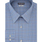 Van Heusen Men's Flex Wrinkle-Free Check Dress Shirt Medium Blue Size 15.5X34X35