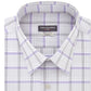 Van Heusen Men's Classic/Regular-Fit Stretch Flex Check Dress Shirt Gray 14.5-32-33