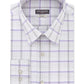 Van Heusen Men's Classic/Regular-Fit Stretch Flex Check Dress Shirt Gray 15-32-33