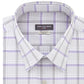 Van Heusen Men's Classic/Regular-Fit Stretch Flex Check Dress Shirt Gray 15-32-33