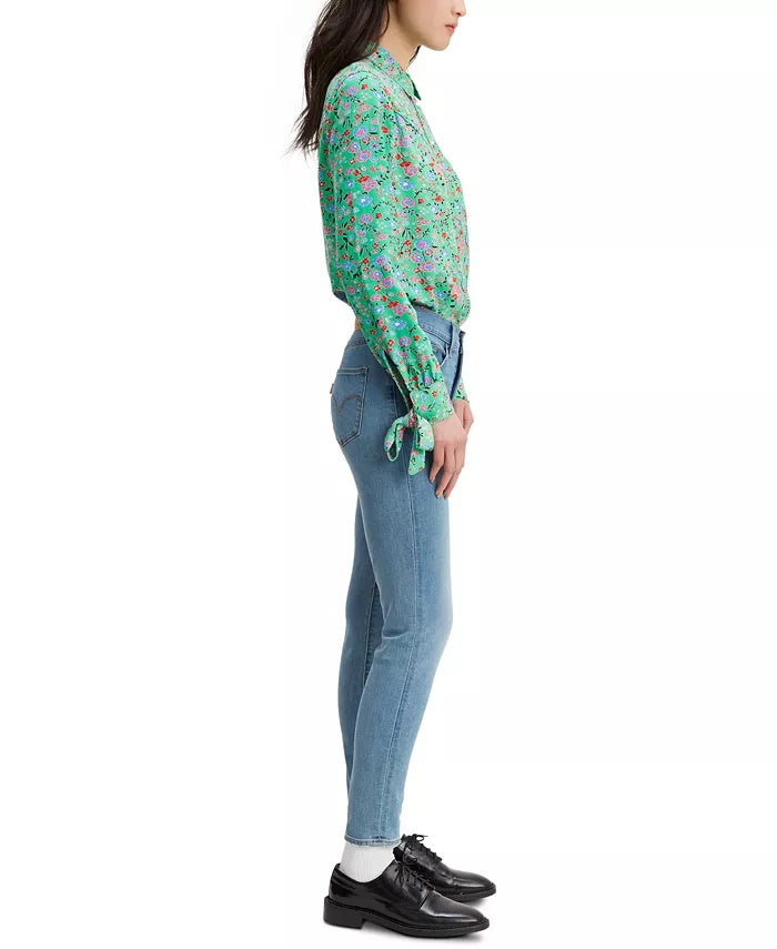 Levi's Women's 311 Shaping Ankle Skinny Jeans Blue Size 27 W