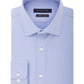 Tommy Hilfiger Men's Athletic-Fit Flex Collar Dress Shirt Blue Size 16.5x36-37