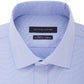 Tommy Hilfiger Men's Athletic-Fit Flex Collar Dress Shirt Blue Size 16.5x36-37