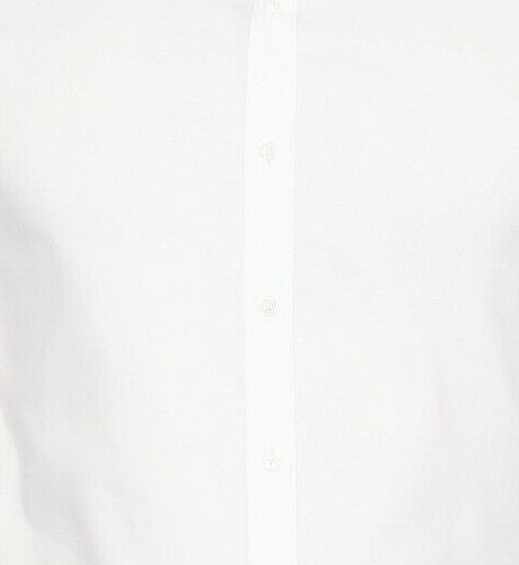 Tommy Hilfiger Men's Athletic Fit Performance Stretch Th Flex Collar Dress Shirt White Size 15-32-33
