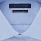Tommy Hilfiger Men's Athletic Fit Performance Stretch TH Flex Collar Fineline Stripe Dress Shirt Blue Size 32X33