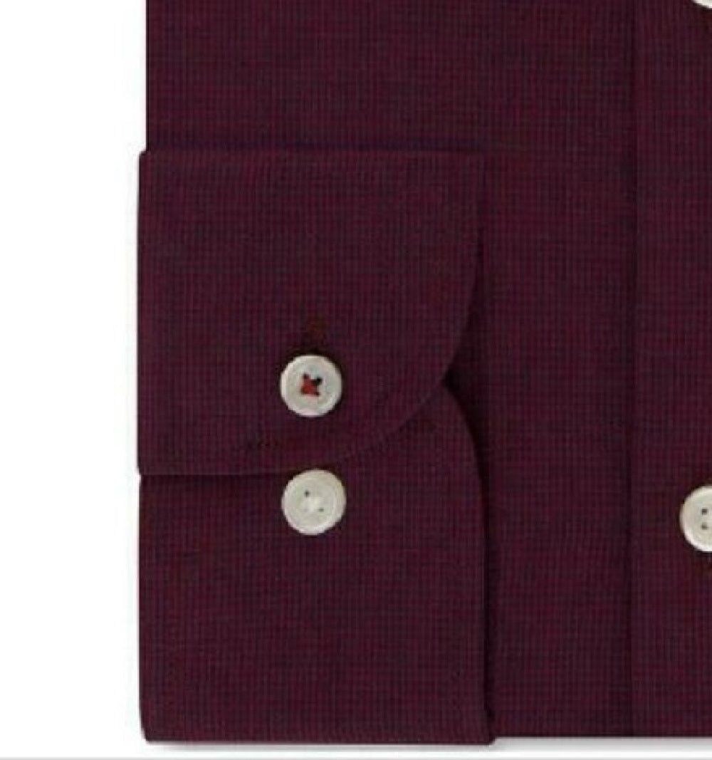 Tommy Hilfiger Men's Performance Stretch Check Dress Shirt Size 14.5x32-33