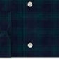 Tommy Hilfiger Men's Classic-Fit Check Dress Shirt Dark Green Size 16.5X32-33