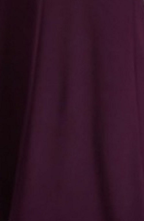 Ralph Lauren Women's Purple Velvet Short Sleeve V Neck Full-Length Fit Flare Formal Dress Purple Size 4