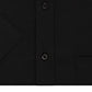 Arrow Men's Fitted Spread-Collar Dress Shirt Black Size 32X33