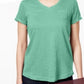 John Ashford Women's Big And Tall Long-Sleeve Shirt Green Size Small