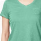 John Ashford Women's Big And Tall Long-Sleeve Shirt Green Size Small