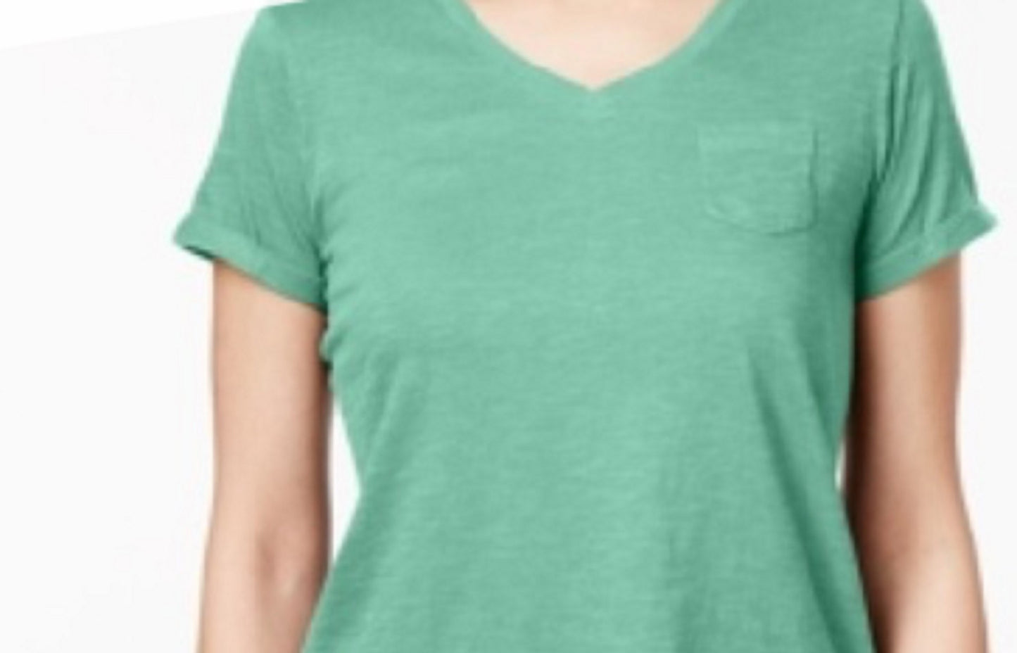 John Ashford Women's Big And Tall Long-Sleeve Shirt Green Size Small