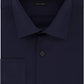 DKNY Men's Slim-Fit Stretch Solid Dress Shirt Blue Size 34X35