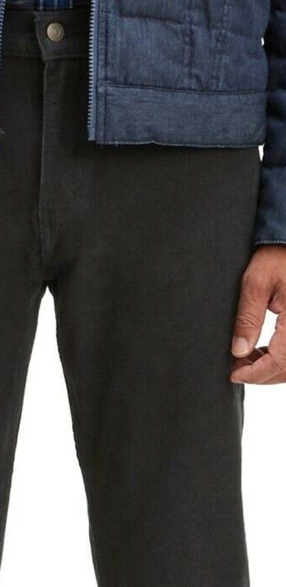 Levi's Men's 502 Taper Corduroy Pants Black Size 30x32