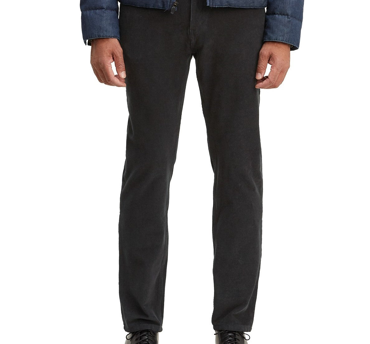 Levi's Men's 502 Taper Corduroy Pants Black Size 31X30