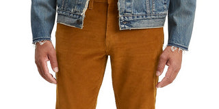 Levi's Men's 502 Taper Corduroy Pants Brown Size 31X30