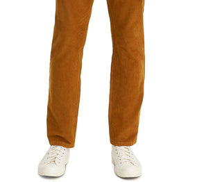 Levi's Men's 502 Taper Corduroy Pants Brown Size 31X30