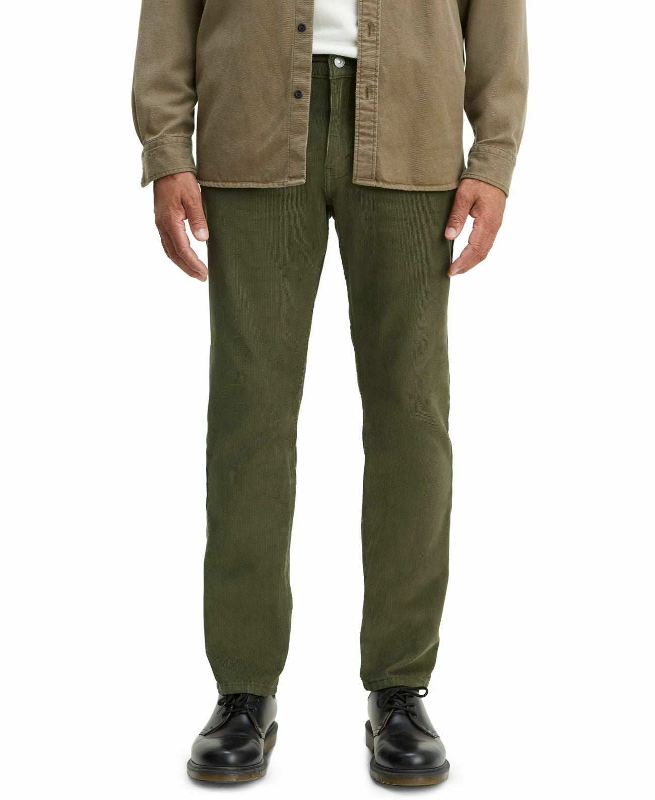 Levi's Men's 502 Taper Corduroy Pants Green Size 38X30