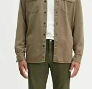 Levi's Men's 502 Taper Corduroy Pants Green Size 38X32