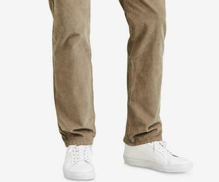 Levi's Men's 502 Taper Corduroy Pants Brown Size 32X34