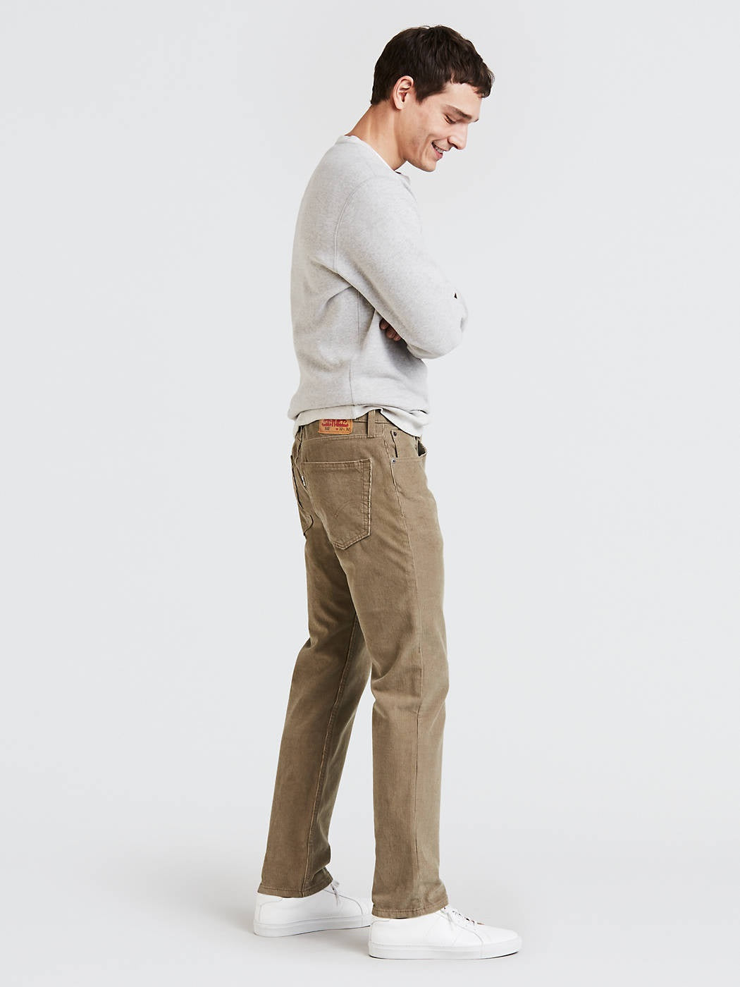 Levi's Men's Taper Corduroy Pants Brown Size 38X30