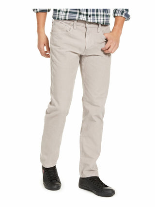 Levi's Men´s 502 Taper Corduroy Pants Gray Size 38x32