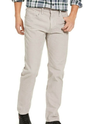 Levi's Men's 502 Taper Corduroy Pants Gray Size 34X32