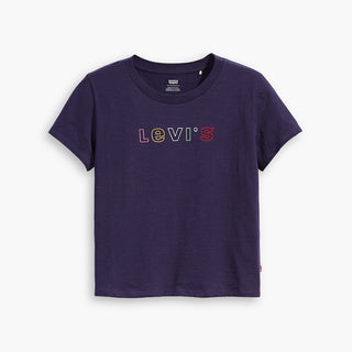 Levi's Women's Graphic Surf Tee Purple Size Medium