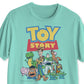 Disney Men's Toy Story Classic Graphic T-Shirt Blue Size Extra Large