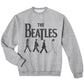 Hybrid Men's Beatles Abbey Road Graphic Sweatshirt Gray Size X-Large
