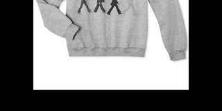 Hybrid Men's Beatles Abbey Road Graphic Sweatshirt Gray Size X-Large
