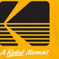 Kodak Men's Long Sleeve Graphic T-Shirt Yellow Size Medium