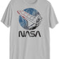 Hybrid Men's Nasa Retro Graphic T-Shirt Silver Size X-Large