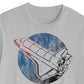 Hybrid Men's Nasa Retro Graphic T-Shirt Silver Size X-Large