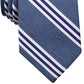 Nautica Men's Bilge Striped Tie Navy Size Regular