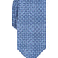 Perry Ellis Men's Bratton Classic Neat Tie Blue Regular