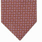 Perry Ellis Men's Bratton Classic Neat Tie Orange Size Regular