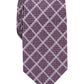 Perry Ellis Men's Edale Grid Silk Tie Red Size Regular